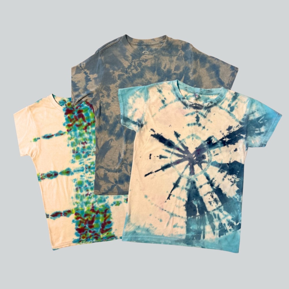 Tie-Dye TShirts (Set of 3)